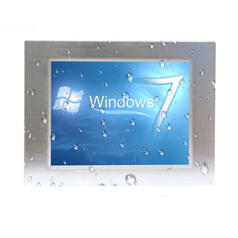 Linux Embedded All In One PC 10.1 inch industrial touch screen panel pc with Lan Port RJ45 RS232