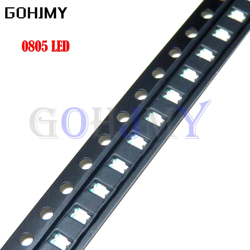 100pcs 0402 0603 0805 1206 1210 3528 5050 5730 smd led light emitting diode transparent red yellow green white blue LED Diode