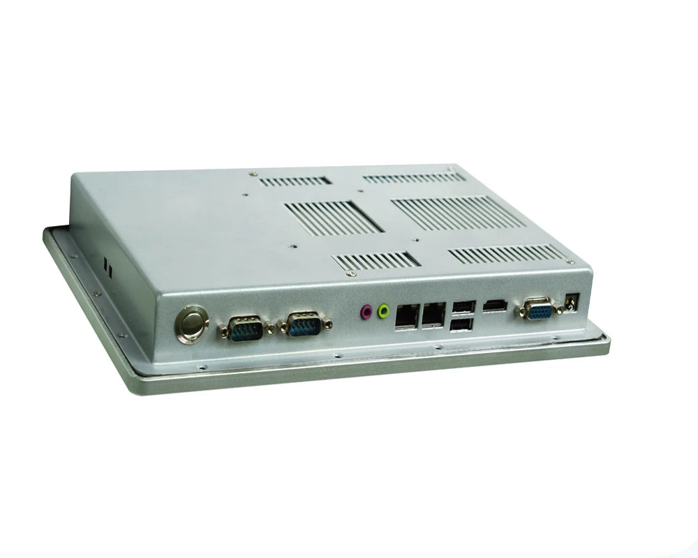 Linux Embedded All In One PC 10.1 inch industrial touch screen panel pc with Lan Port RJ45 RS232