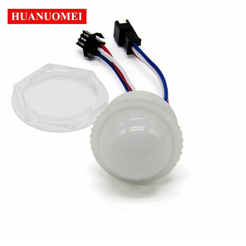 RGB SMD 5050 Pixel LED Module 35mm 9 LEDs UCS1903 Waterproof IP67 Full Color Lights 12V 24V for Amusement Ride Funfair