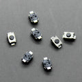 1X SMD 3 * 4 * 2MM Micro button 3X4X2 tact switch 2 pin little turtle single shrapnel temperature 3x4x2MM 2PIN with column