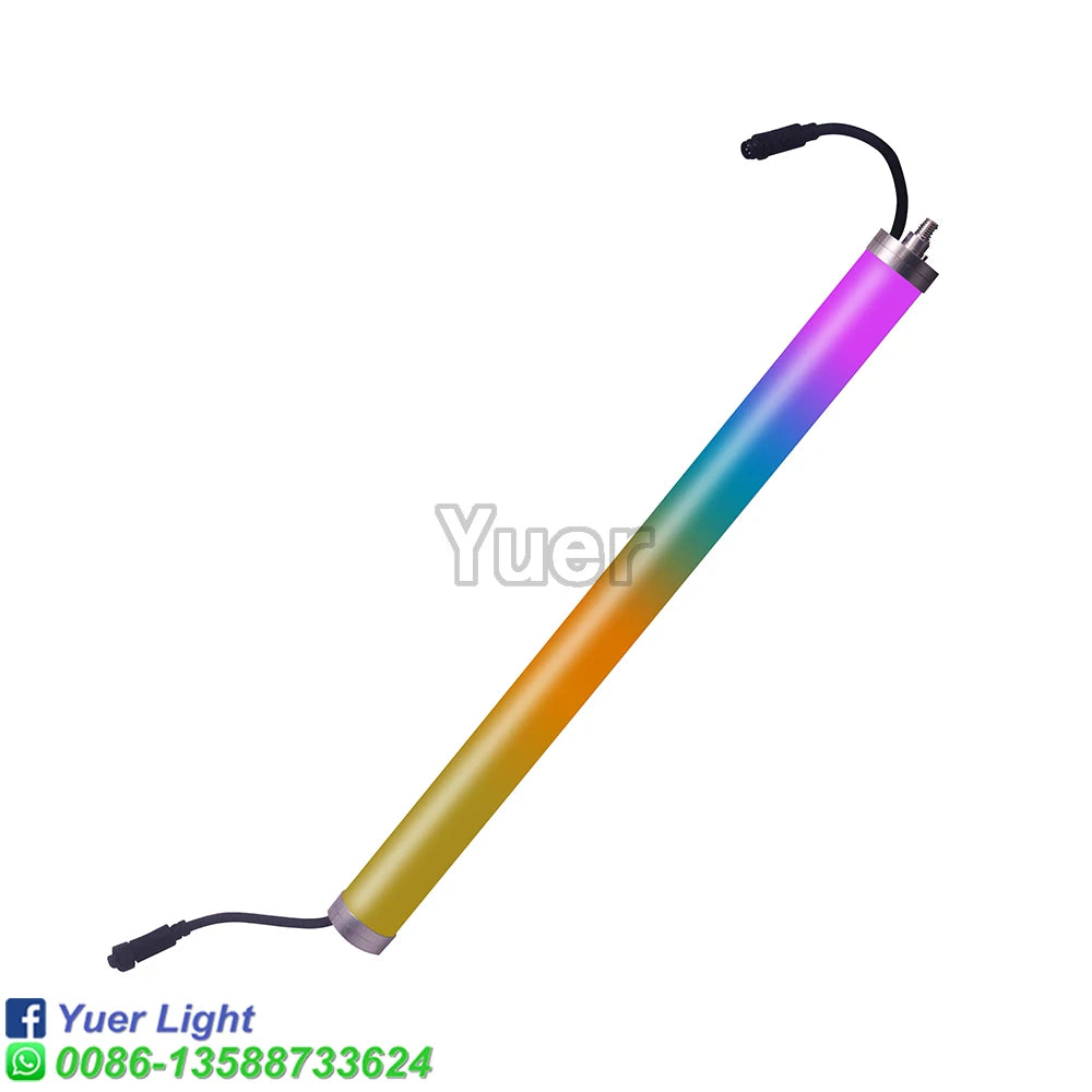 SMD 5050 RGB 3IN1 288 LED Pixel Light DMX 512 Control DJ Stage Party Disco Effect Wash Light  IC Digital Tube In Full Colour