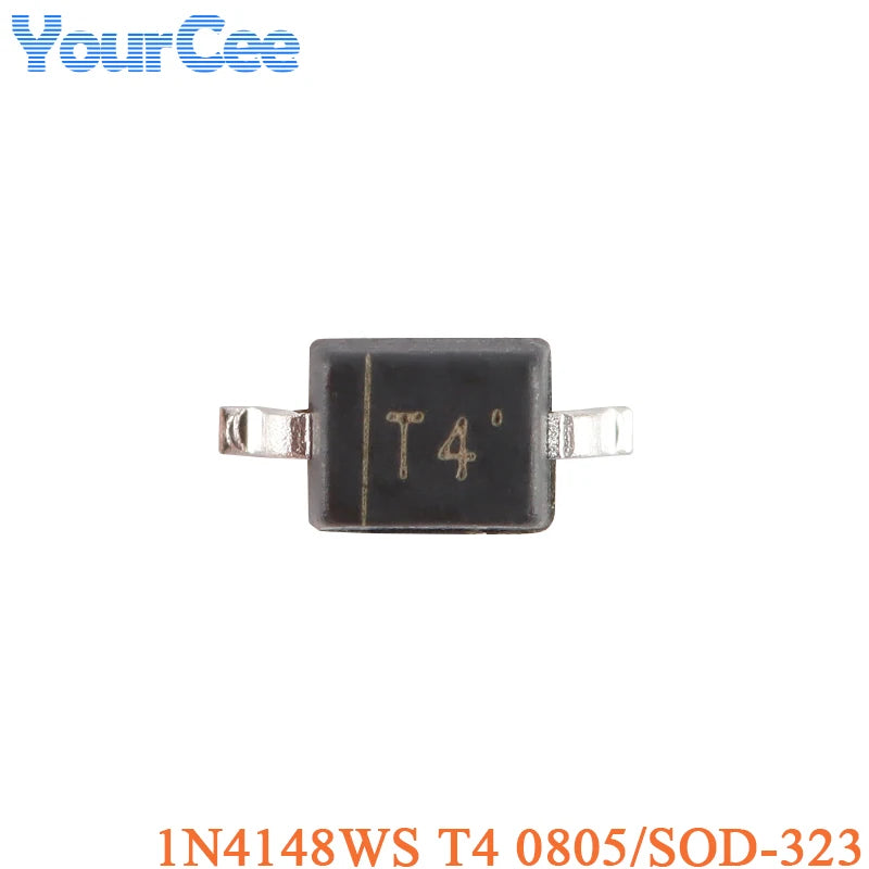 100Pcs 1N4148W 1N4148WS 0805 SOD-323 1206 SOD-123 SMD T4 Switch Diode Switching Diode SMT