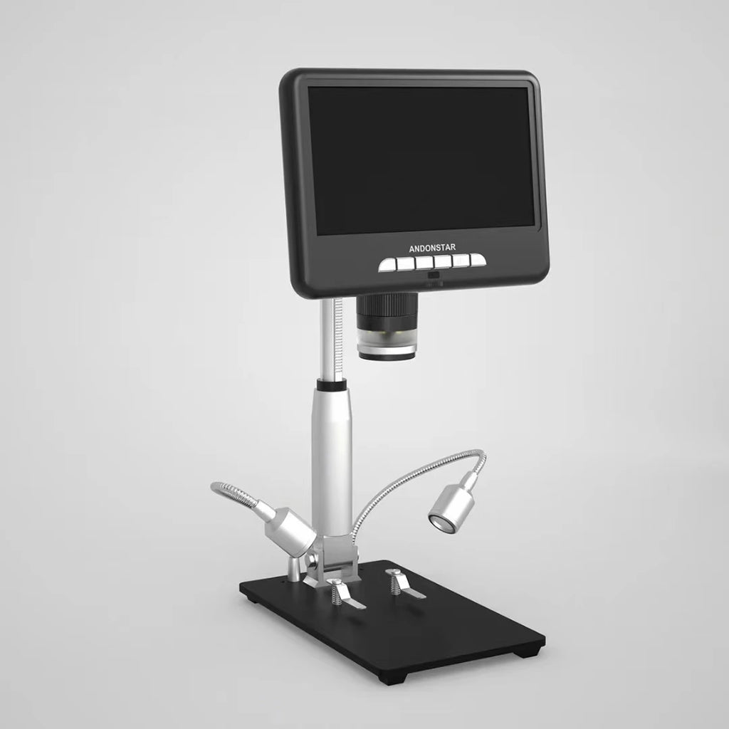 7Inch Screen  Digital Microscope 2MP 1080P Electronic Microscope For Soldering Long Object Distance For Cell Phone Repair Tools