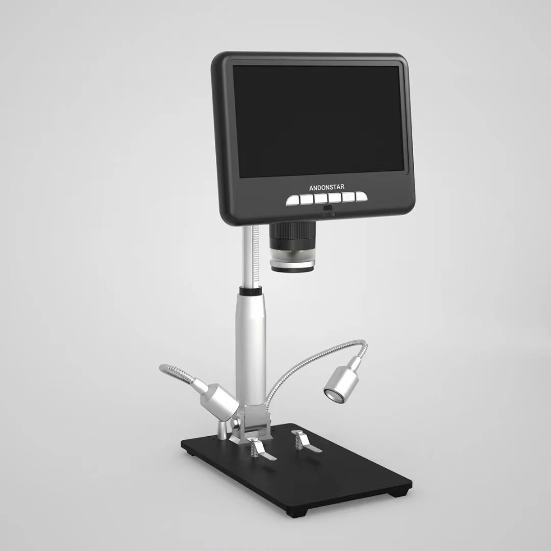 7Inch Screen  Digital Microscope 2MP 1080P Electronic Microscope For Soldering Long Object Distance For Cell Phone Repair Tools