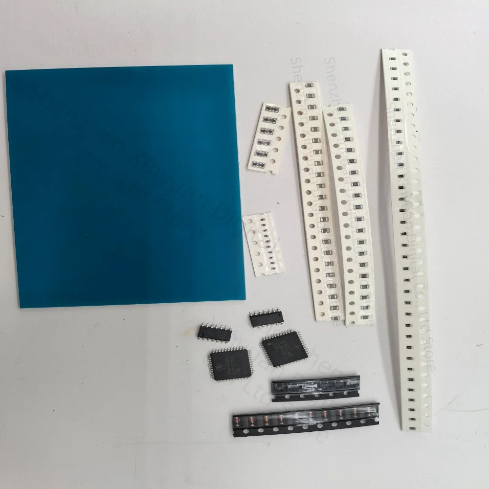 SMD CD4017 LED Component Welding Practice Board Kit, Competition Training, Professional DIY Module Kit