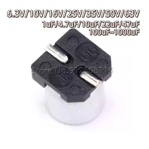 10PCS SMD Aluminum Electrolytic Capacitor 6.3V 10V 16V 220UF 6.3*5.4 6.3*7.7 SMD6*5 6*7