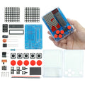 DIY Kit Electronic Pixel Game Console LED Dot Matrix Digital Tube Display STC15F2K60S2 MCU Double-Sided PCB DIY Soldering Kit