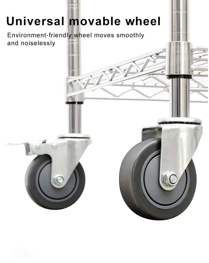 Carbon Steel SMT ESD SMD PCB Reel Storage Shelving Rack Trolley Cart