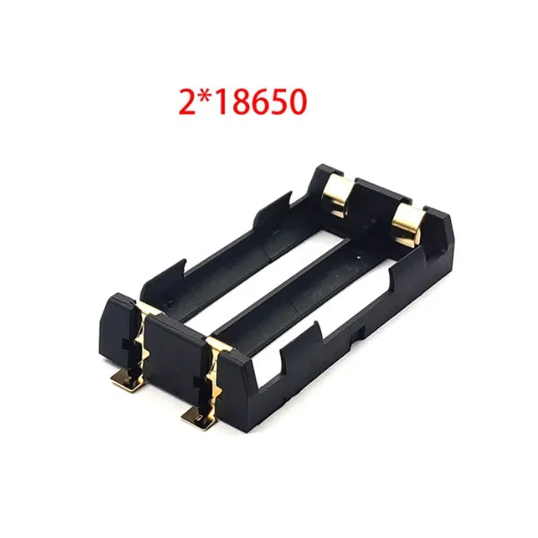 18650 Battery Pack Single/Double/Triple/Quad SMT 1-position 2-position 3-position 4-position Gold-plated Chip Battery Holder SMD