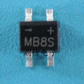 1PCS/LOT NEW ORIGINAL MB8S SMD rectifier bridge 0.5A 800V SOP-4