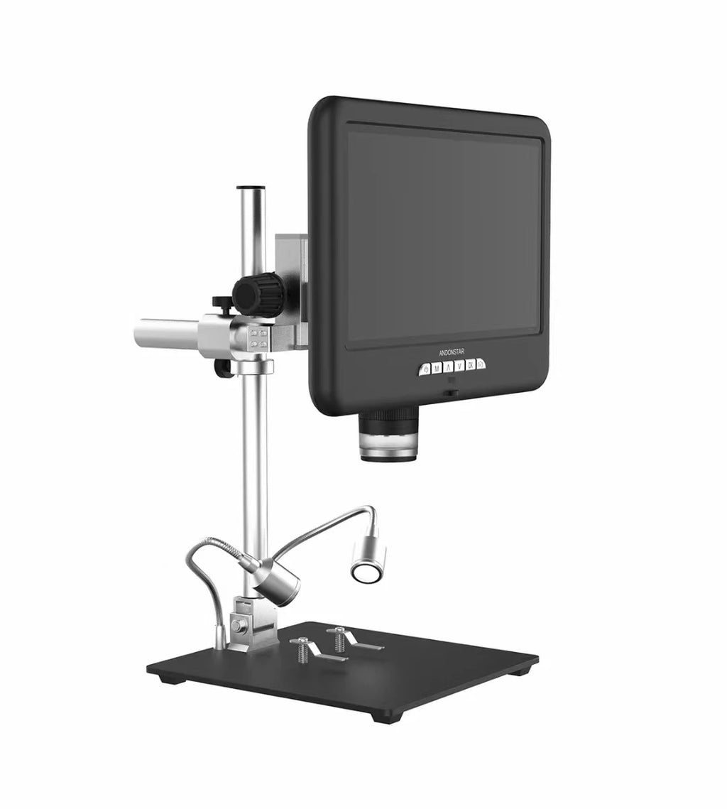 7Inch Screen  Digital Microscope 2MP 1080P Electronic Microscope For Soldering Long Object Distance For Cell Phone Repair Tools