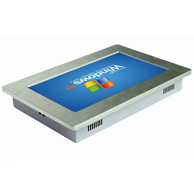 Linux Embedded All In One PC 10.1 inch industrial touch screen panel pc with Lan Port RJ45 RS232