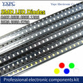 100pcs SMD LED Diode 0402 0603 0805 1206 1210 3528 5050 5730 Red Yellow Green White Blue light emitting diode Clear LED Light
