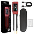 ZOYI ZT-MD2 Automatic RLC/ESR Tester SMD Component Tweezers Multimeter Capacitance Resistance Meter for Electronic Component Tes