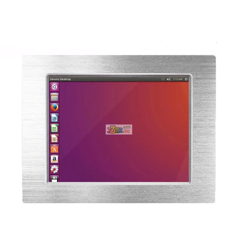 Linux Embedded All In One PC 10.1 inch industrial touch screen panel pc with Lan Port RJ45 RS232