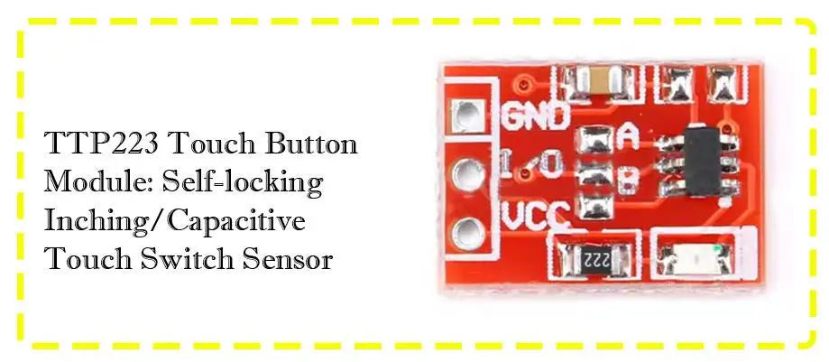 SS14 SS16 SS110 SS24 SS26 SS210 SS34 SS36 SS310 SS54 SS56 SS510 SMA SMC SMB  TTP223 Touch Button Module Touch switch