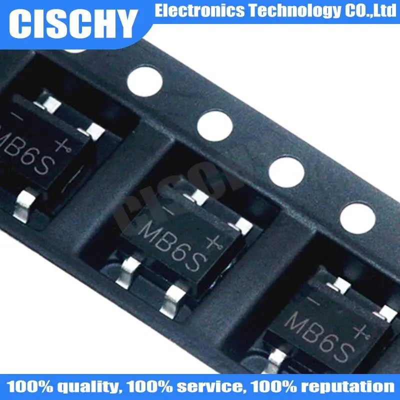 10pcs/lot MB6 MB6S MB8 MB8S MB10F MB10 MB10S SMD-4  In Stock