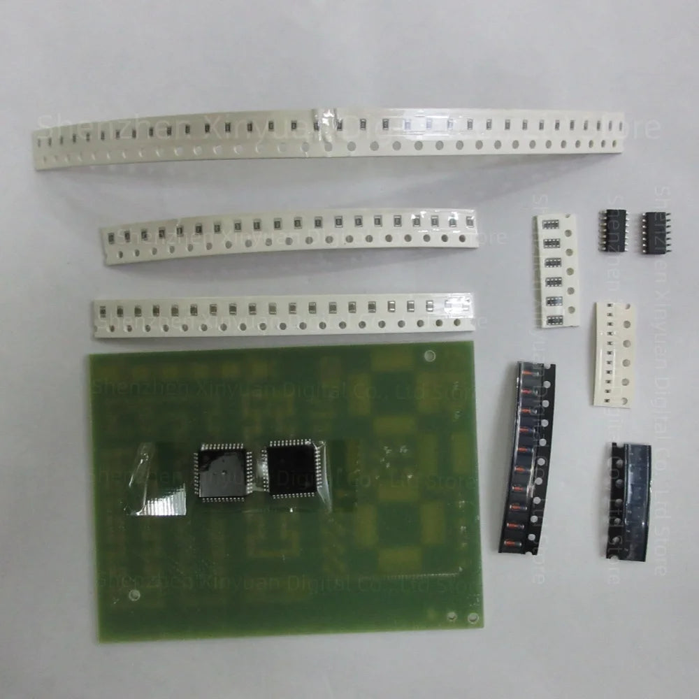 SMD CD4017 LED Component Welding Practice Board Kit, Competition Training, Professional DIY Module Kit