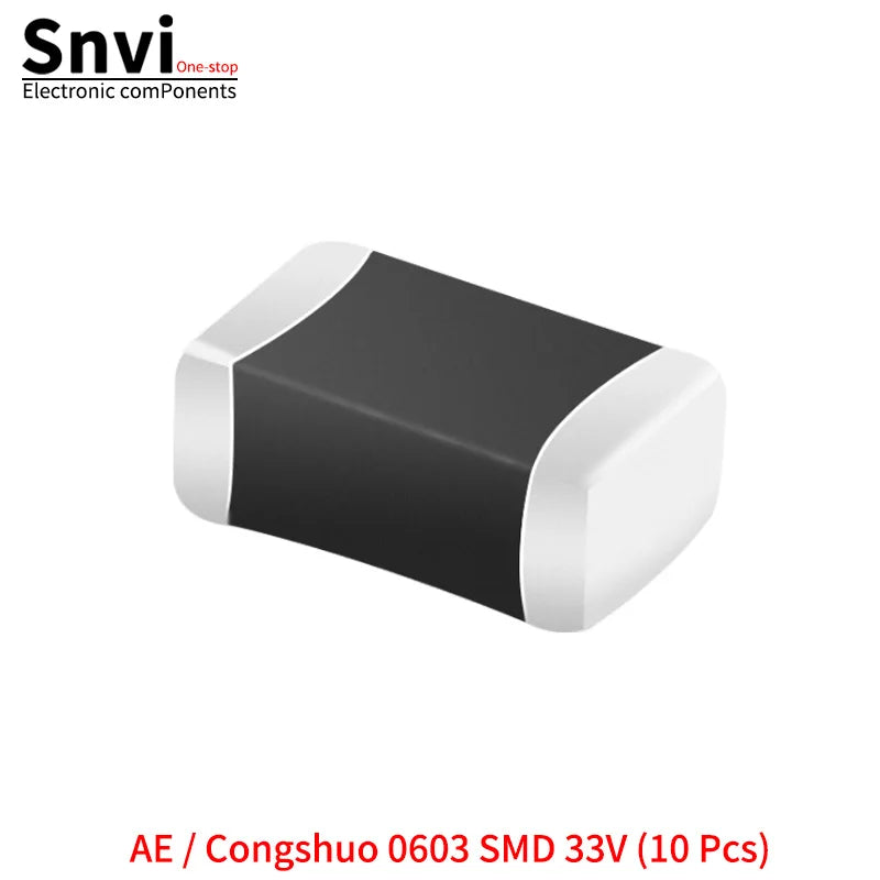 SMD Varistors: 0402, 0603, 0805 (Voltage Ratings: 5.5V, 8V, 12V, 14V, 18V, 22V, 26V, 30V, 33V, 38V, 45V)